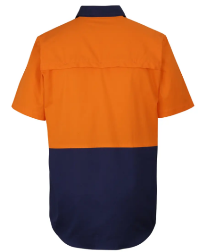 Picture of JB's Wear, HV Close Front S/S 150G Work Shirt